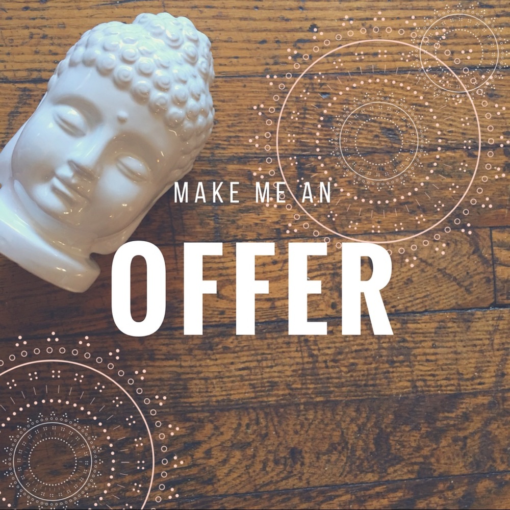 I can’t accept if you don’t offer!